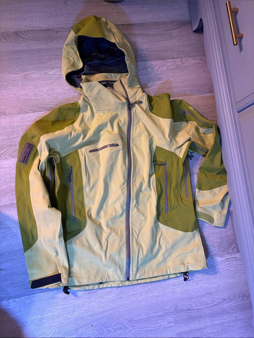 Discontinued Arc’teryx green GORE-TEX rare jacket